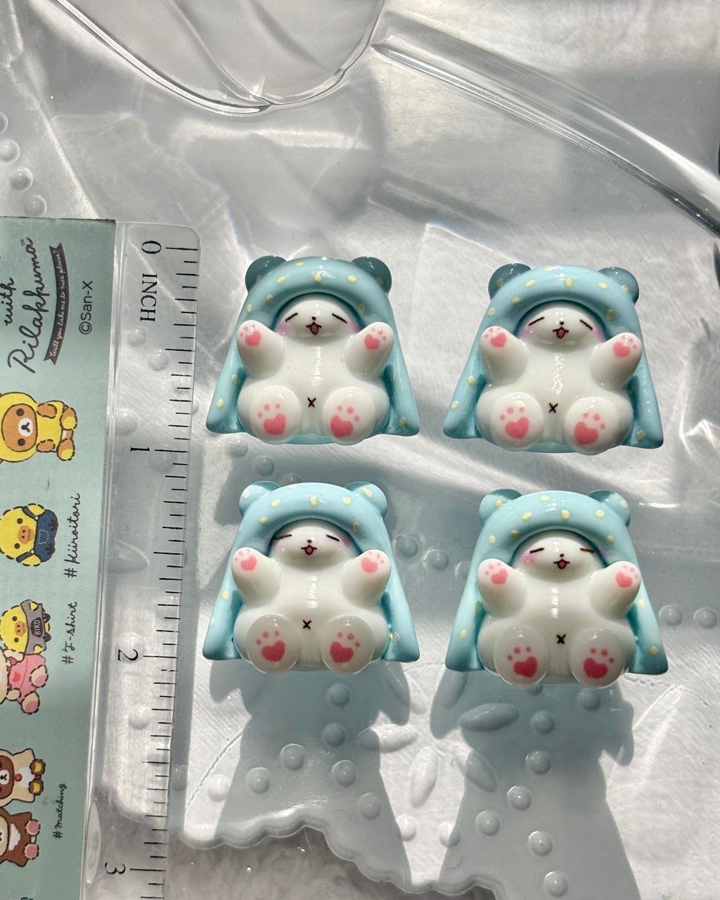 Blanket bear charm